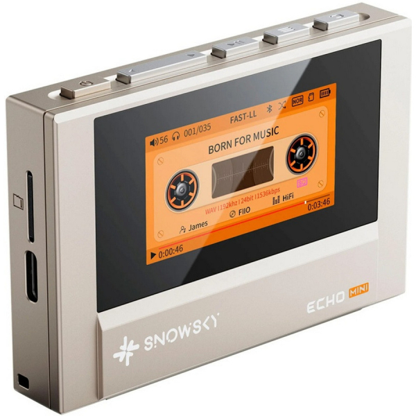 Купить Цифровой плеер FiiO SnowSky Echo Mini (F4401E) Titanium gold